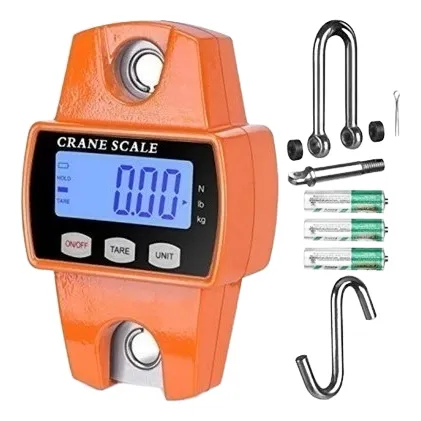 Balanza / Peso Digital De Gancho 300kg Con (baterias)