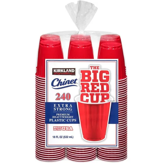 Vasos Plásticos Kirkland Signature Premium 18 Oz 240 Cups