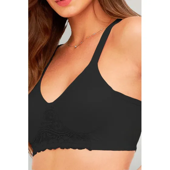 Sutien Soutien Sosten Del Rio Reforzado Con Puntilla +regalo