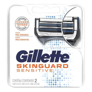 Navajas Gillette Skinguard Sensitive C 2 Repuestos Importado Navajas Gillette Skinguard Sensitive C 2 Repuestos Importado