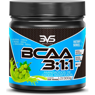 Bcaa Pó 3vs 3.1.1 Concentrado Com 2000mg Por Dose - 300g Sabor Uva Verde Bcaa Pó 3vs 3.1.1 Concentrado Com 2000mg Por Dose - 300g Sabor Uva Verde