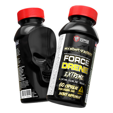 Termogênico Thermo Pré-treino 400mg Forcedrene Extreme 60 Cápsulas Force Full Labz Termogênico Thermo Pré-treino 400mg Forcedrene Extreme 60 Cápsulas Force Full Labz