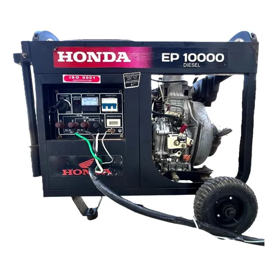 Generador 10000w Diesel Trifasica Usada Marca Honda