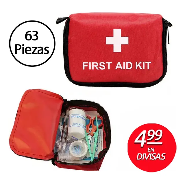 Kit Primeros Auxilios Bolso