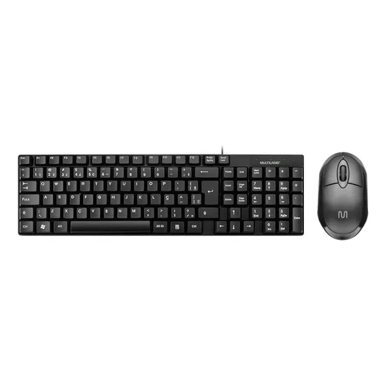 Kit Teclado E Mouse Com Fio Tf100/mf100 Multi