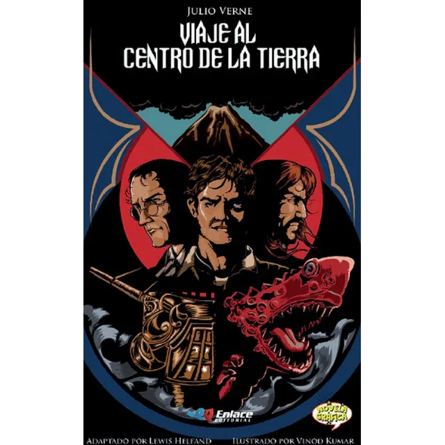 Libro Fisico Viaje Al Centro De La Tierra. Novela Grafica