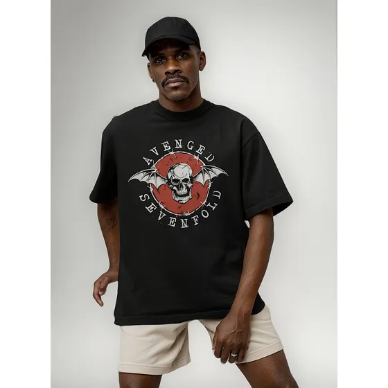 Camiseta Avenged Sevenfold Banda Rock Unissex Cores