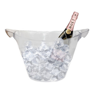Balde De Gelo Acrílico Cristal 7l Para Final De Ano E Festas Balde De Gelo Acrílico Cristal 7l Para Final De Ano E Festas