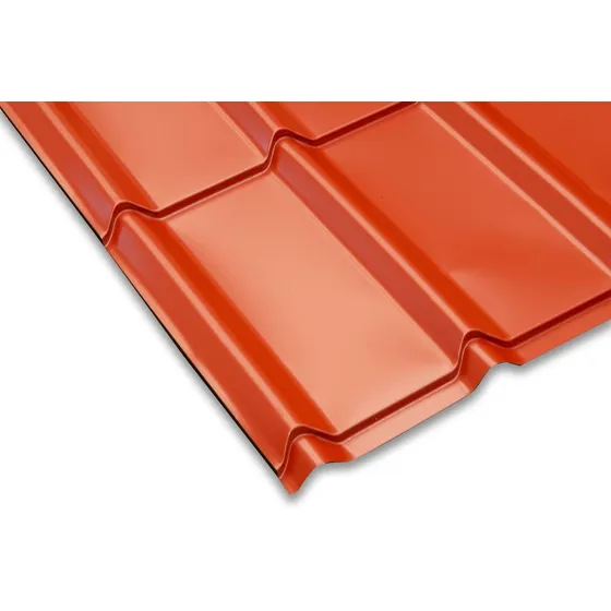 Teja Continua Terracota  3,775 Mt