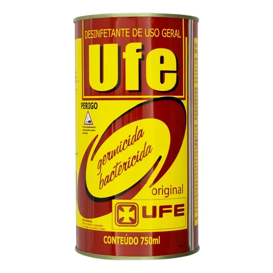 Desinfetante Lata Ufe Germicida Bactericida 750ml Creolina