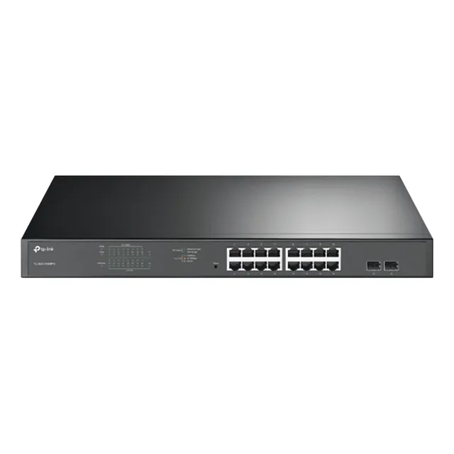 Switch Jetstream De 16 Puertos 10/100/1000mbps Y Poe Af/at,
