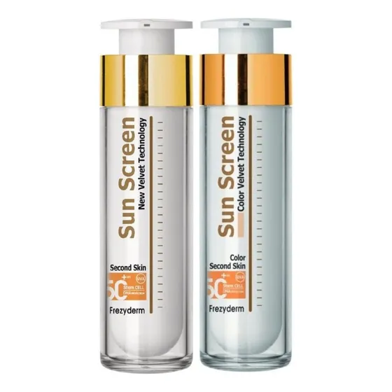 Pack Frezyderm Velvet Face Spf50+ Con Y Sin Color