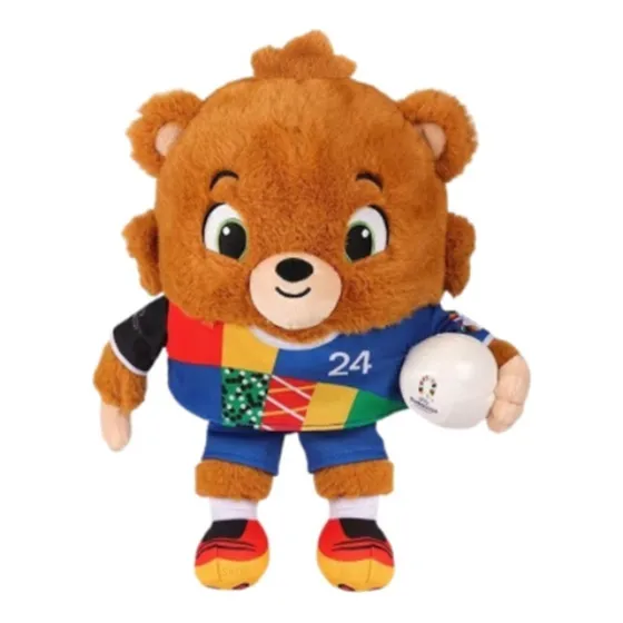 Ww Sroje New Oso De Peluche Con Mascota De La Eurocopa 2024