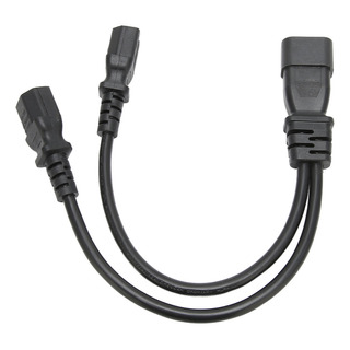 Cable Divisor De Alimentación Iec320 C14 A Cable Doble C15 A Cable Divisor De Alimentación Iec320 C14 A Cable Doble C15 A
