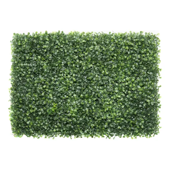 Ligustrina Artificial Muro Arbusto Planta Pack Verde 10u
