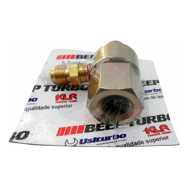 Adaptador De Óleo Rosca Grossa M14 ( Olhal ) Beep Turbo