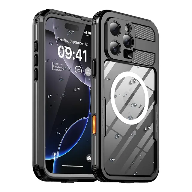 Funda Shellbox Antigolpe iPhone 16 Pro Max Impermeable