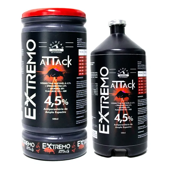 Gold Extremo Attack 4,5% Iver 500ml Mosca Carrap Verme Larva