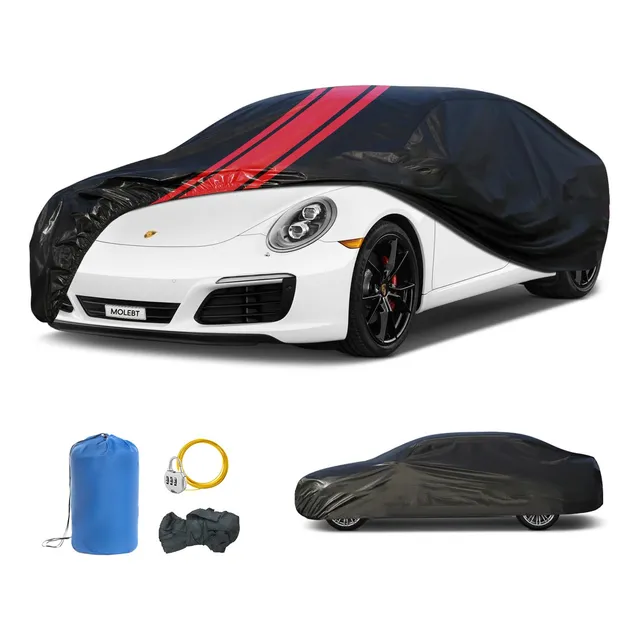 Funda Sedan Cubierta Auto Coche Protector Impermeable 4.9m