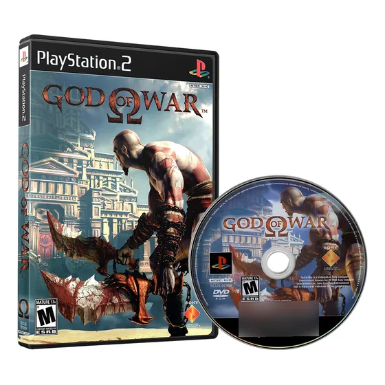 Jogo Repro God Of War Legendado - Ps2 Midia Fisica