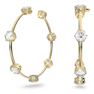 Pendientes De Aro Constella Con Cristales Blancos Pendientes De Aro Constella Con Cristales Blancos