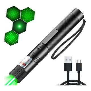 Puntero Láser Verde Proyector Carga Usb Recargable Puntero Láser Verde Proyector Carga Usb Recargable