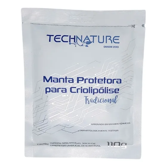 10 Unid. Manta Technature Criolipólise 30x38 Tradicional G
