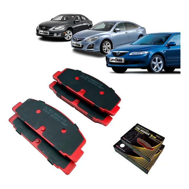 Pastillas De Freno Tra Para Mazda 6 2001-2012