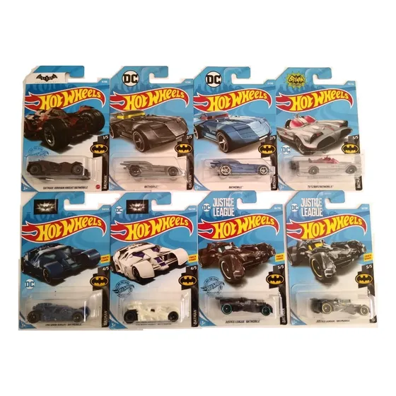 Hot Wheels Batmobile Batman Set Pack Coleccion X8 Sellados 