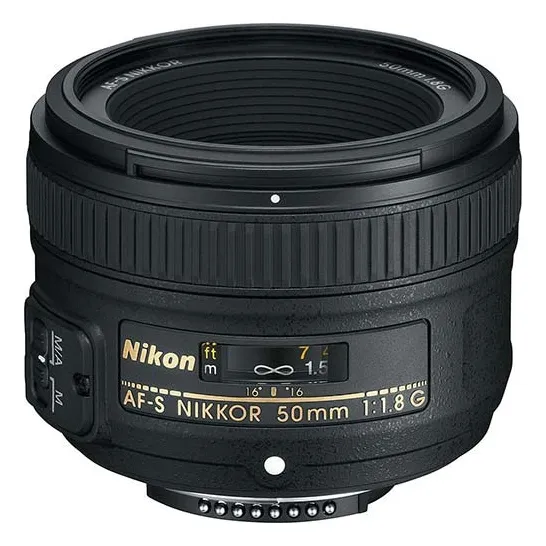 Lente Nikon F 50mm F/1.8 Usado Impecable Fotos Reales Nikon F Negro
