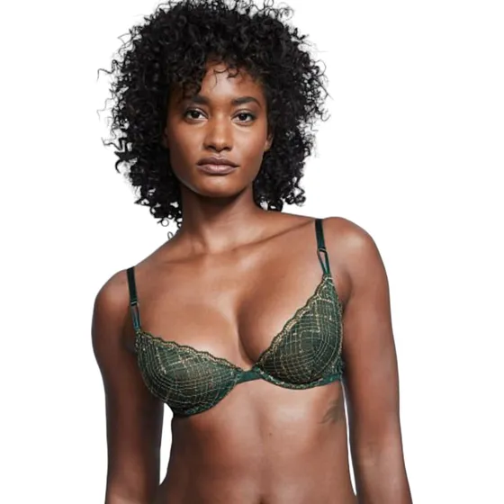 Victorias Secret Sosten Sujetador Encaje Sin Forro Original