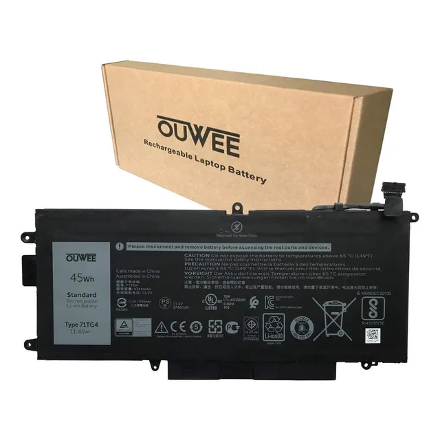 Bateria 71tg4 Para Dell Latitude 5289 7389 7390 - 45wh 11.4v