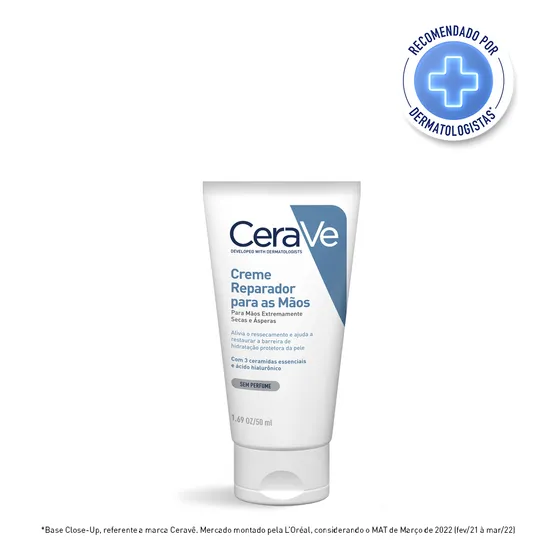 Creme Reparador Para As Mãos 50ml Cerave