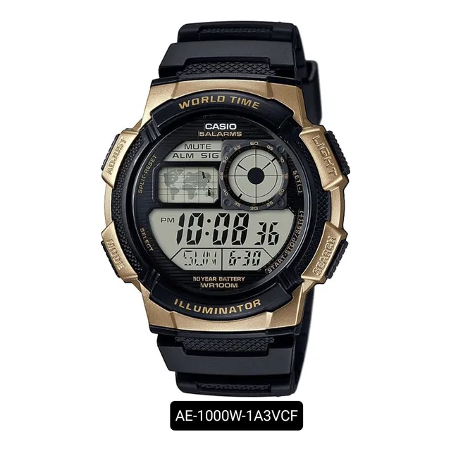 Reloj Casio Ae-1000w-1a3vcf Usa