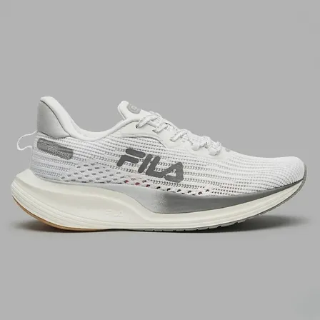 Tenis Fila Racer Speedzone Original Corrida Branco/prata Branco 40 Br