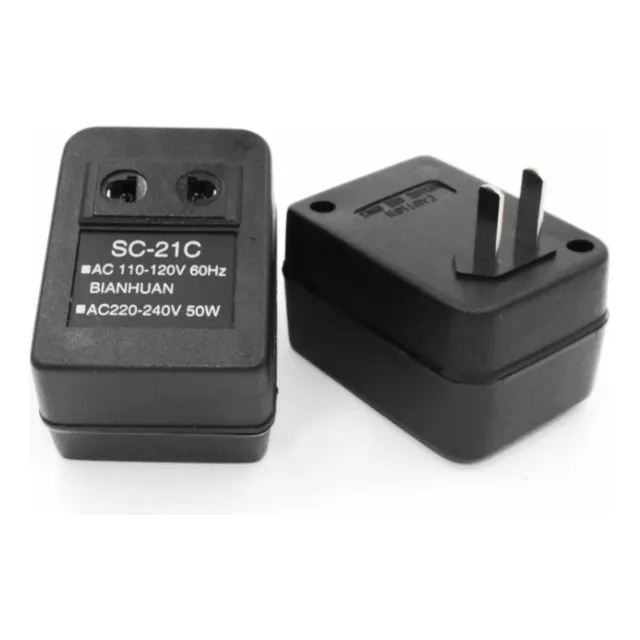 Transformador De Corriente Alterna, De 110v A 220v De 20w