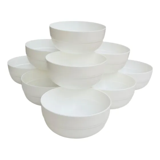 Pack 10 Maceta Terrina Chica Numero 12 Plastico Liquidacion