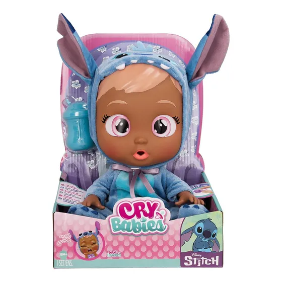 Cry Baby Bebe Llorón 32cm Day Care Stitch Disney Wabro