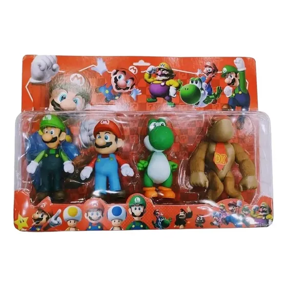 Set De Muñecos Mario Bross La Pelicula