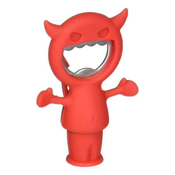 Devil Tapon Para Botella Color Rojo