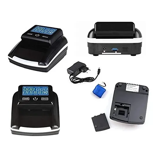 Detector De Billetes Falsos Banknote Carga Usb