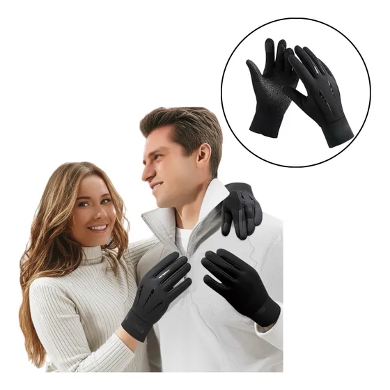 Luvas  De Inverno Térmicas Quentes Touch Sensível Ao Toque