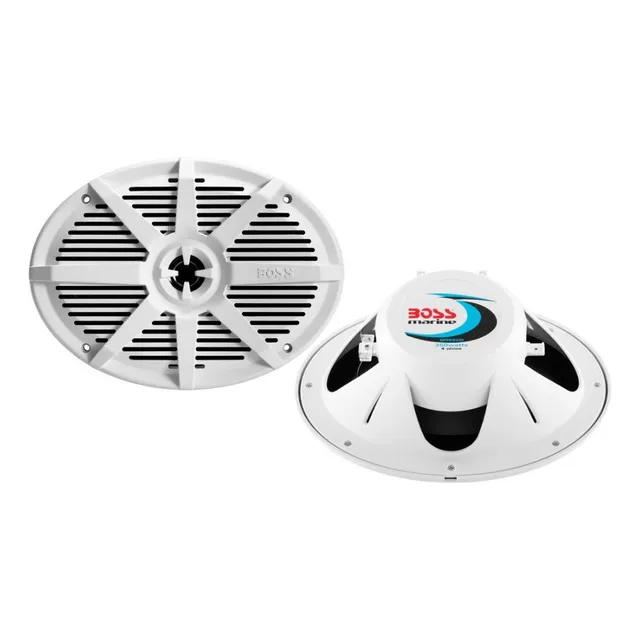 Parlantes Nauticos Boss 6x9 Lanchas Barcos Nautica Color Blanco