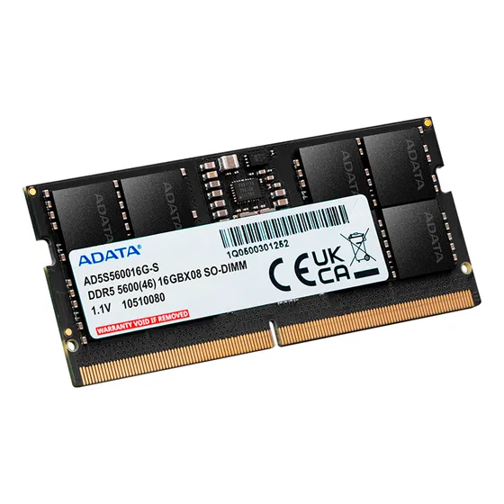 Memoria Ram Portátil Adata Ddr5 16gb 5600mt/s