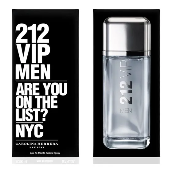 Carolina Herrera 212 Vip Men Edt 50 Ml