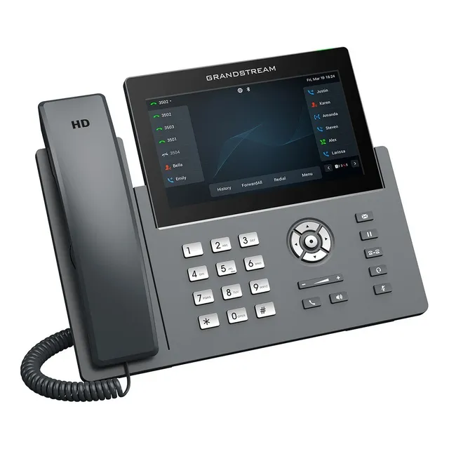 Grp2670, Teléfono Ip Hd Carrier-grade, 6 Cuentas Sip, 12 Lin