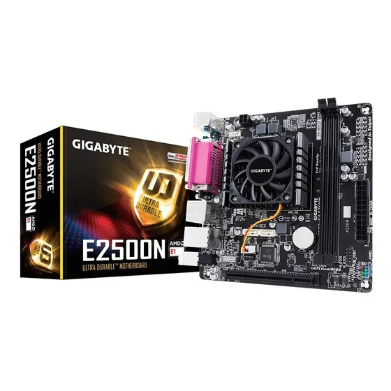 Mother Micro Mini Itx Gigabyte Ga E2500n E1 Radeon 8240 Htg