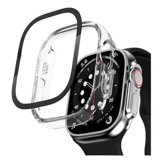Protector De Marco + Lamina Vidrio Para Apple Watch Ultra