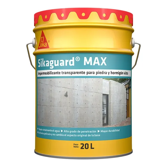 Sikaguard Max Impermeab Hormigon Piedra 20kg- Prestigio