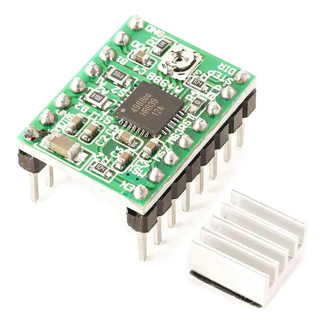 Driver Pap Pololu A4988 Ramp + Disipador Arduino